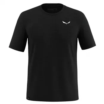 Salewa Eagle Minilogo AM T-Shirt - Black Out, taglia M