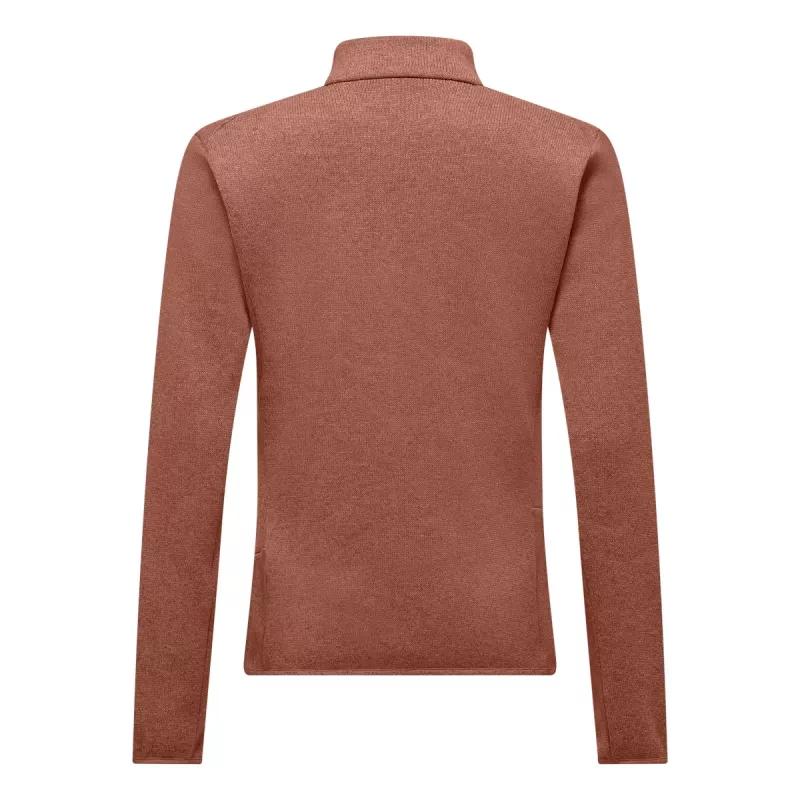 SALEWA Puez Rocca PL Giacca in pile da donna Etruscan Red