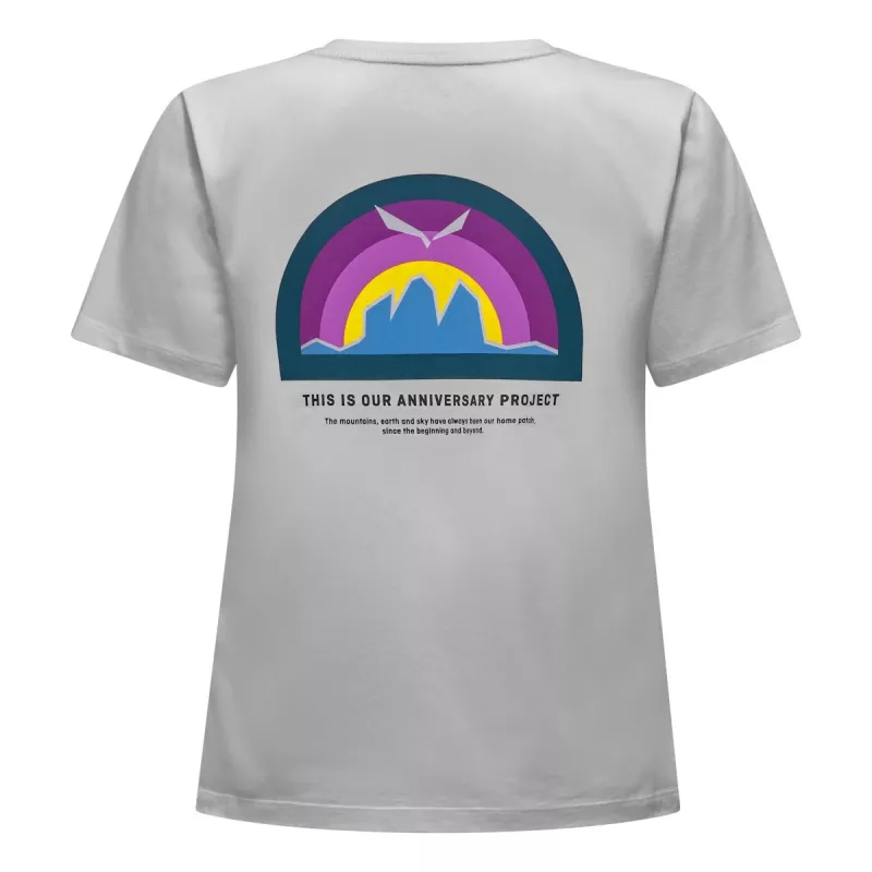 Salewa Eagle Anniversary T-Shirt - Optical White - donna XS