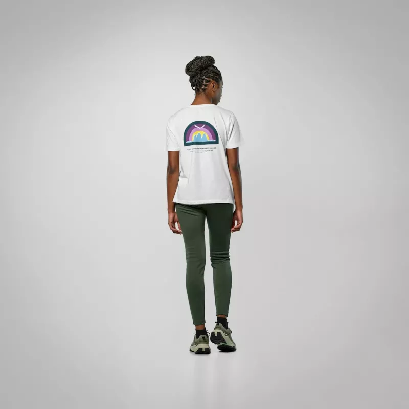 Salewa Eagle Anniversary T-Shirt - Optical White - donna XS