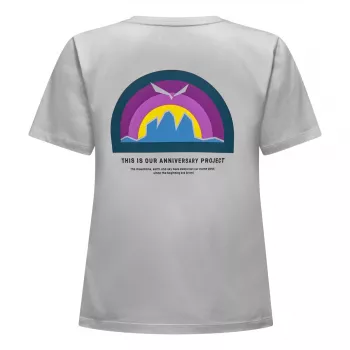SALEWA donna Eagle Anniversary Tee - Optical White