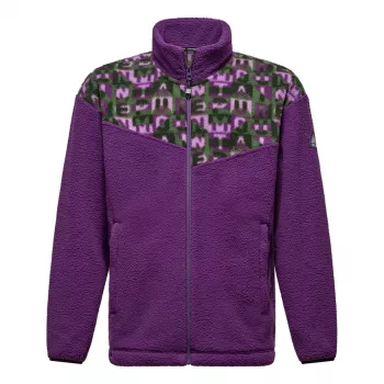 Salewa Eagle Anniversary felpa full-zip con cappuccio - Plum - L