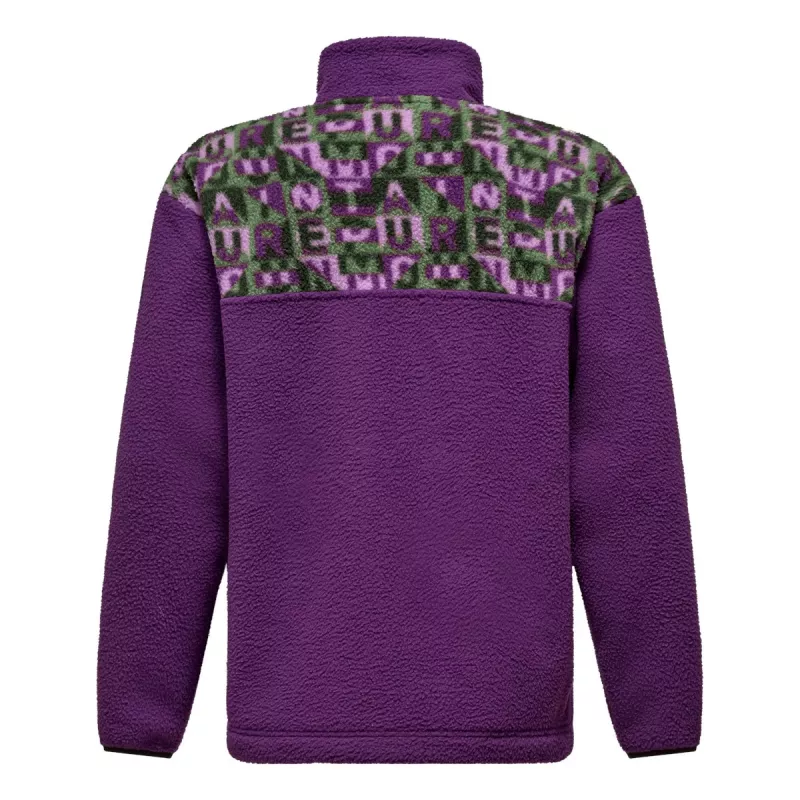 Salewa Eagle Anniversary felpa full-zip con cappuccio - Plum - L