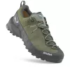 Salewa Wildfire Leather 2 GTX Scarpa da avvicinamento - Faded Green/Black, EU 45