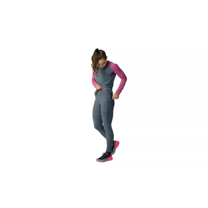 SALEWA Dynafit Ultra Tights Leggings da running donna - Cinder - taglia M