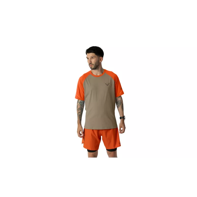 SALEWA Dynafit Alpine Pro S/S Tee T-shirt da running - Fallen Rock - taglia M