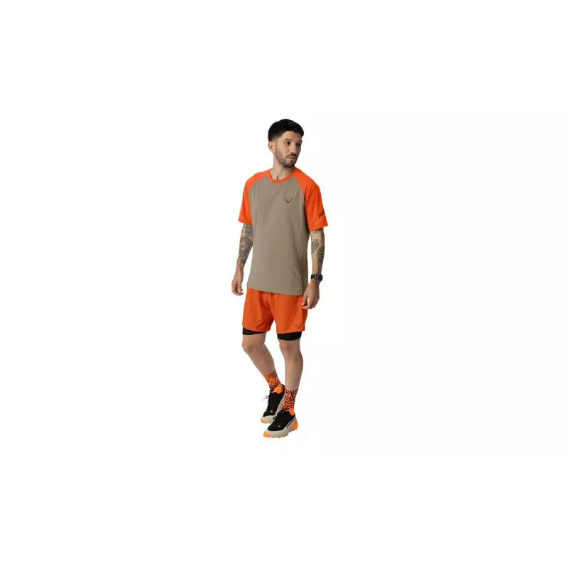 SALEWA Dynafit Alpine Pro S/S Tee T-shirt da running - Fallen Rock - taglia L