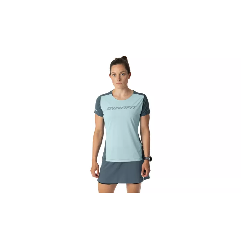 SALEWA Dynafit Alpine 2 S/S Tee a rapida asciugatura donna - Cloud Blue, taglia M