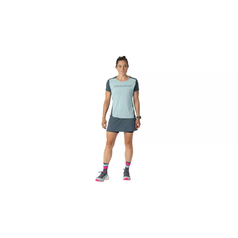 SALEWA Dynafit Alpine 2 S/S Tee a rapida asciugatura donna - Cloud Blue, taglia M