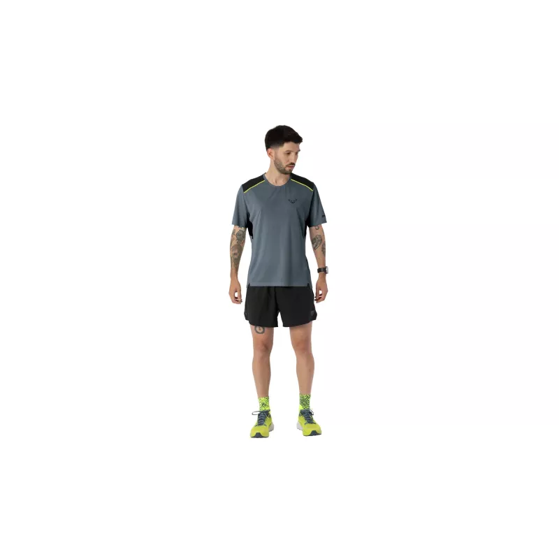 SALEWA Dynafit Sky Shirt T-shirt da running - Cinder - taglia L