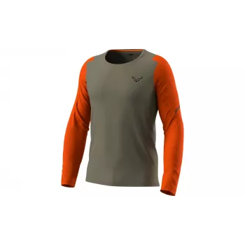 SALEWA Dynafit Transalper L/S Tee Maglia a maniche lunghe - Fallen Rock taglia M