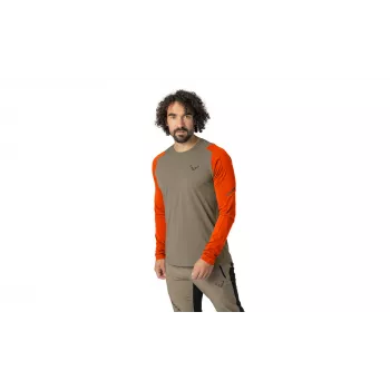 SALEWA Dynafit Transalper L/S Tee Maglia a maniche lunghe - Fallen Rock taglia M