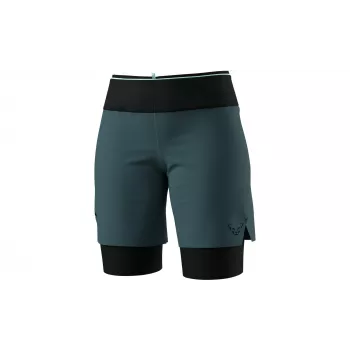 SALEWA Dynafit Ultra 2/1 Shorts da donna - Cinder/Cinder, XS