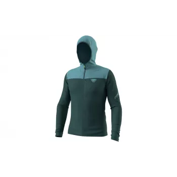 SALEWA Dynafit Traverse Thermal Hooded Jacket - Smoke Blue, taglia M