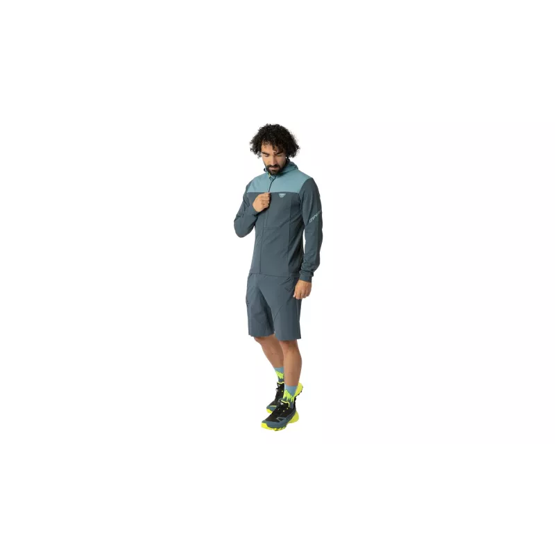 Dynafit Traverse Thermal giacca con cappuccio, blu fumo, M