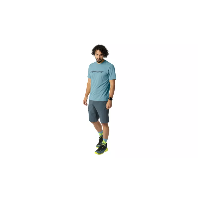 SALEWA Dynafit Traverse T-Shirt - Smoke Blue - taglia M