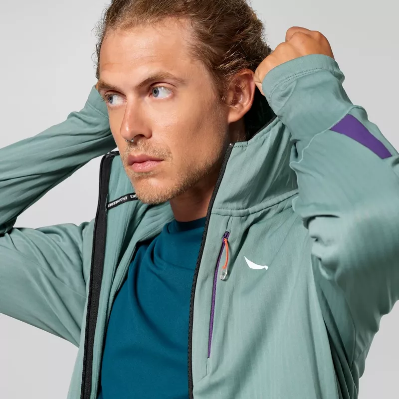 Salewa Pedroc PL 3 HD Jacket - Willow - taglia S