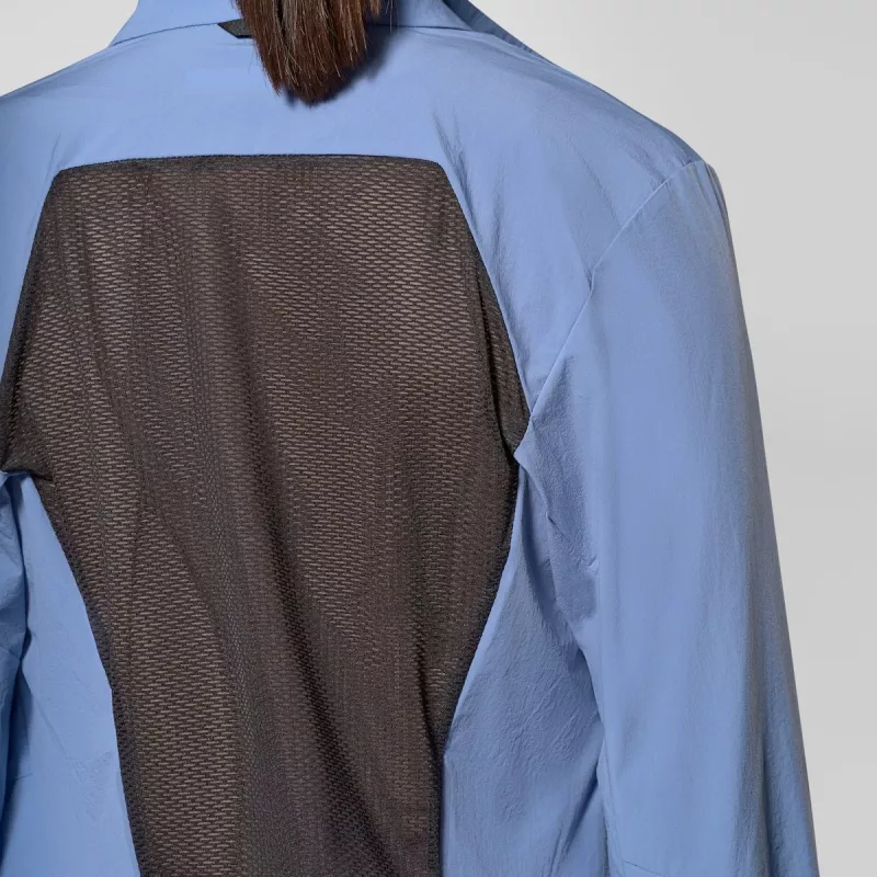 Salewa Pedroc Dst Light Jacket - Morning Blue - taglia S
