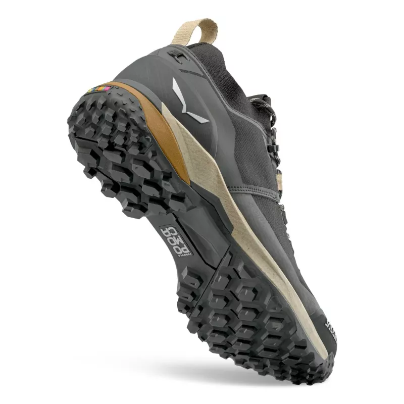 Salewa Puez 2 Knit Ptx Scarpe da Escursionismo - Black/Black, Taglia 45