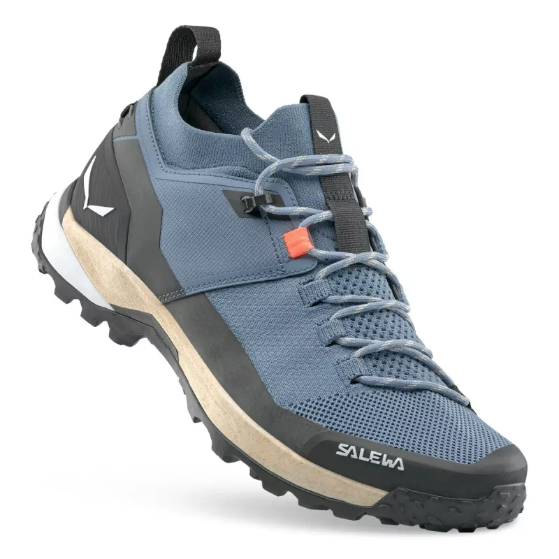 Salewa Puez 2 Knit Ptx Low Scarpe da Escursionismo - Java Blue/Black, Taglia 41