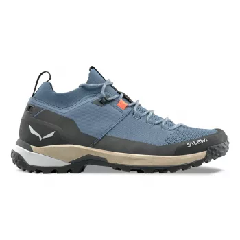 Salewa Puez 2 Knit Ptx Low Scarpe da Escursionismo - Java Blue/Black, Taglia 43