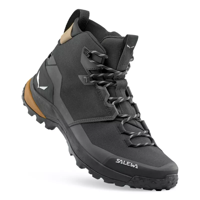 SALEWA scarpe Puez 2 mid PTX black-black