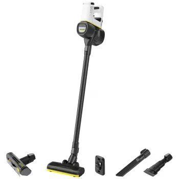 Kärcher VC 4 Cordless myHome Pet aspirapolvere a bastone 2-in-1, senza sacchetto, nero/bianco, 0,65 L