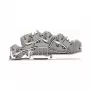 WAGO 2005-7642 morsetto passante, 4 mm², 32 A, 400 V, grigio, CAGE CLAMP