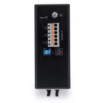 WAGO 852-1106 Switch Ethernet Gigabit industriale unmanaged, 8 porte, 10/100/1000 Mbps, montaggio su guida DIN
