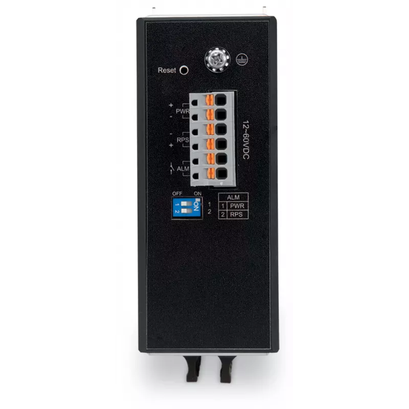 WAGO 852-1106 Switch Ethernet Gigabit industriale unmanaged, 8 porte, 10/100/1000 Mbps, montaggio su guida DIN
