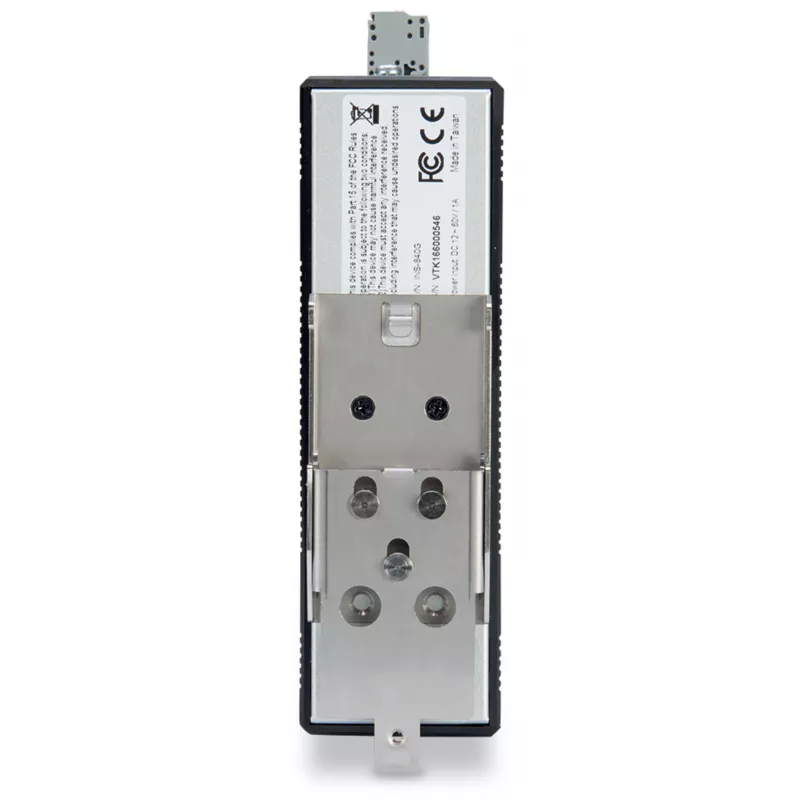 WAGO 852-1106 Switch Ethernet Gigabit industriale unmanaged, 8 porte, 10/100/1000 Mbps, montaggio su guida DIN