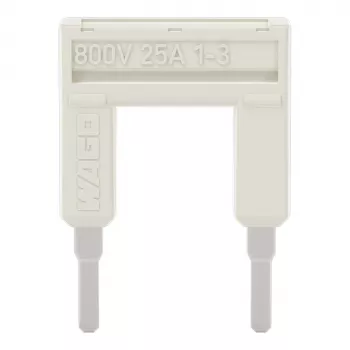WAGO 2002-433 ponticello, da 1 a 3, isolato, 25 A, grigio chiaro