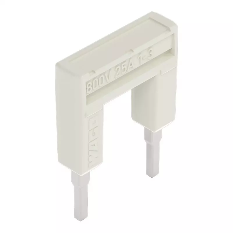 WAGO 2002-433 ponticello, da 1 a 3, isolato, 25 A, grigio chiaro