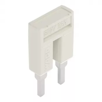 WAGO 2004-402 ponticello push-in, a 2 vie, isolato, grigio chiaro