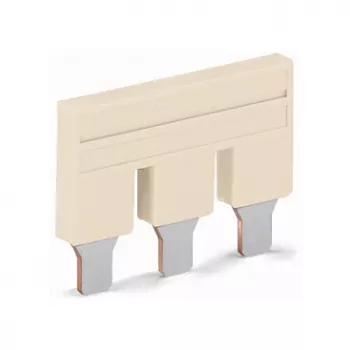 WAGO 2016-402 Ponticello push-in, 2 vie, isolato, grigio chiaro