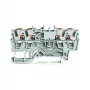 WAGO Morsetto passante 4 conduttori push-in 2,5 mm² grigio