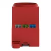 WAGO Presa per quadro elettrico 709-583 rossa 1 pz.