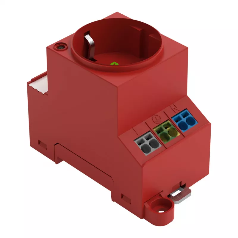 WAGO Presa per quadro elettrico 709-583 rossa 1 pz.