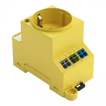 WAGO Presa per quadro elettrico 709-582 gialla 1 pz.