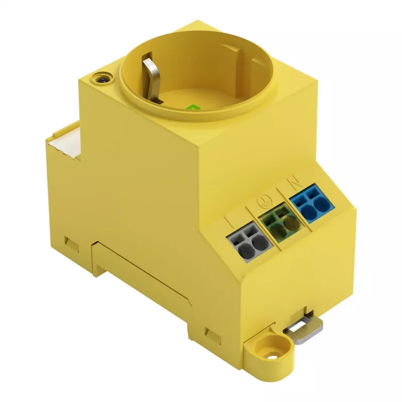 WAGO Presa per quadro elettrico 709-582 gialla 1 pz.