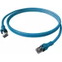 EasyLan saCon Cavo patch DualBoot S/FTP Cat.6A blu 5,0m