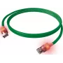 EasyLan DualBoot LED cavo patch RJ45 S/FTP Cat.6A (Class EA) con connettore saCon - LSOH - verde - 7,5 m