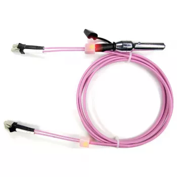 EASYLAN cavo patch in fibra ottica OM4 10 m LC Duplex a SC Duplex LSZH viola