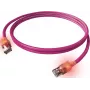 EasyLan DualBoot LED cavo patch RJ45 S/FTP Cat.6A (Class EA) - con connettore saCon - LSOH - viola - 7m