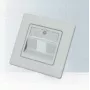 EasyLan CKVDUSL1R scatola modulare per 1 modulo, incl. piastra centrale e cornice di copertura, 80 x 80 mm, bianco