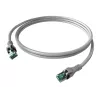 EasyLan saCon DualBoot cavo patch S/FTP arancione 5,00m Cat.6A