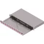 ZVK EasyLan pannello di distribuzione fibra ottica Basic LSB0B224 Grade C 1U 12 porte 12x LC-Duplex OM4