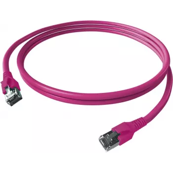 EasyLan FlexBoot Cat.6 S/FTP Patchkabel Violett 10m