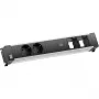 Bachmann POWER FRAME 2x prese Schuko 1x caricabatterie USB-C 2x slot CM 0,2m GST18