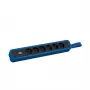 Bachmann PRIMO 2 6xUTE ciabatta con occhiello per sospensione 2,0m CEE7/7 RAL5010